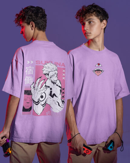 Sukuna Slash - Men Oversized T-shirt