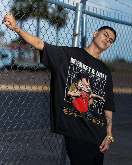 Monkey D Luffy Mocking Oversize T-shirt