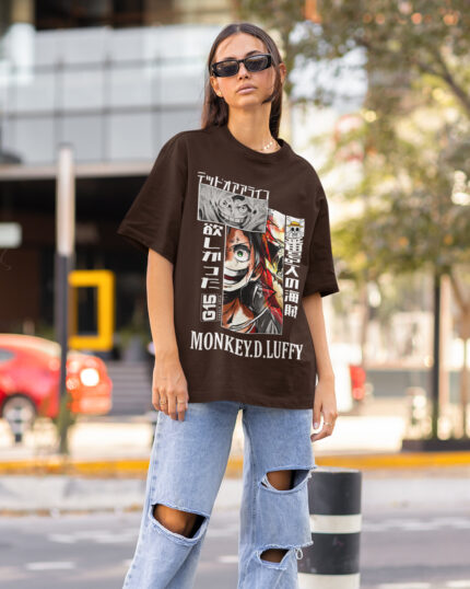Monkey D Luffy G15 Oversize Women T-shirt