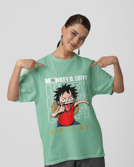 Monkey D Luffy Mocking Oversize T-shirt