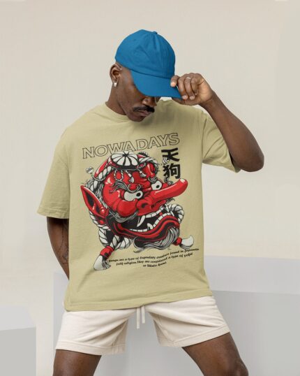 Curse Jujutsu Kaisen Oversized Men T-shirt