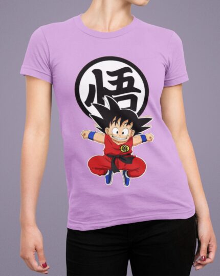 Goku With Kame Sign | Dragon Ball Z - Women Regular T-shirt