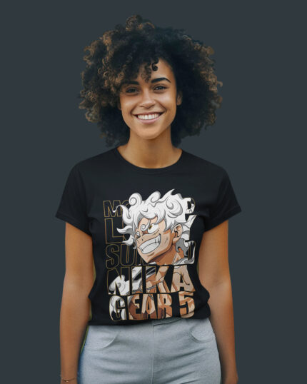 Monkey D Luffy Gear 5 Smile Poster - Regular Women T-shirt