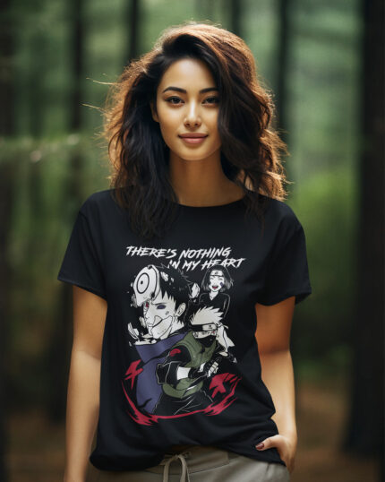 Obito, Kakashi, Rin (My Heart Has Nothing) - Regular Women T-Shirt